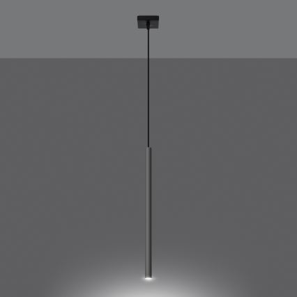 Luster na sajli PASTELO 1xG9/8W/230V sjajni hrom