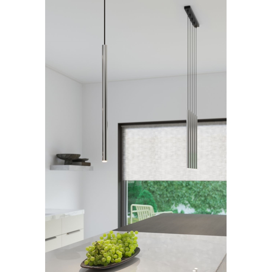 Luster na sajli PASTELO 1xG9/8W/230V sjajni hrom