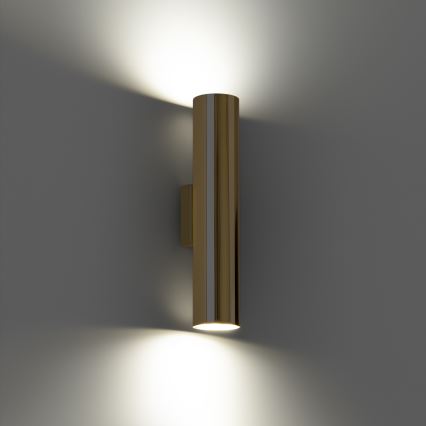 Zidna lampa LAGOS 2xGU10/10W/230V zlatna