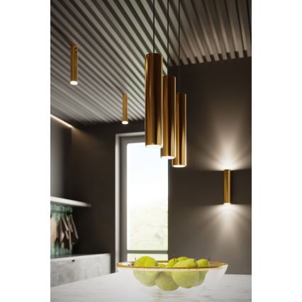 Spot lampa LAGOS 1xGU10/10W/230V 30 cm zlatna