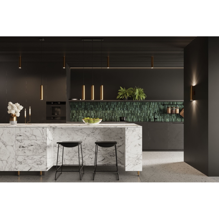 Spot lampa LAGOS 1xGU10/10W/230V 30 cm zlatna