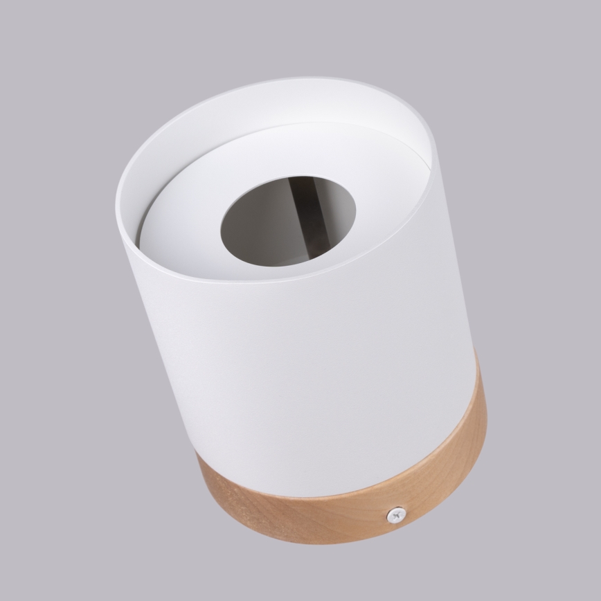 Stropna spot svetiljka RIF 1xGU10/10W/230V, prečnik 12 cm, bela