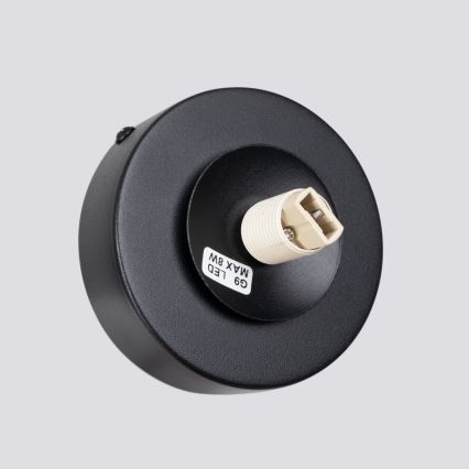 Zidno svetlo YOLI 1xG9/8W/230V crno