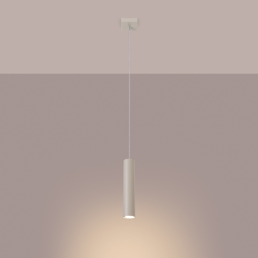 Luster na sajli LAGOS 1xGU10/10W/230V krem boje