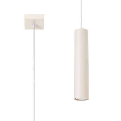 Luster na sajli LAGOS 1xGU10/10W/230V krem boje