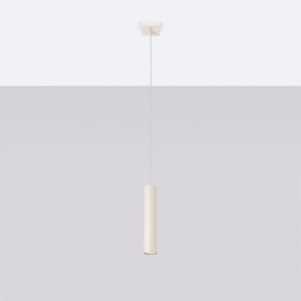Luster na sajli LAGOS 1xGU10/10W/230V krem boje