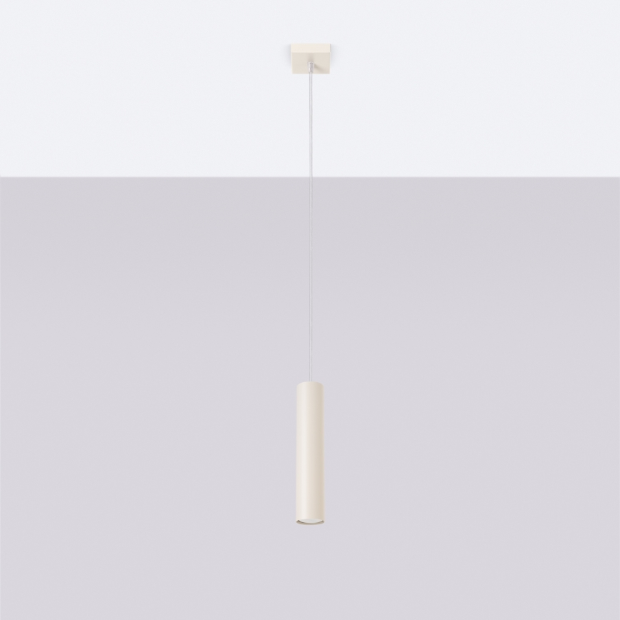 Luster na sajli LAGOS 1xGU10/10W/230V krem boje