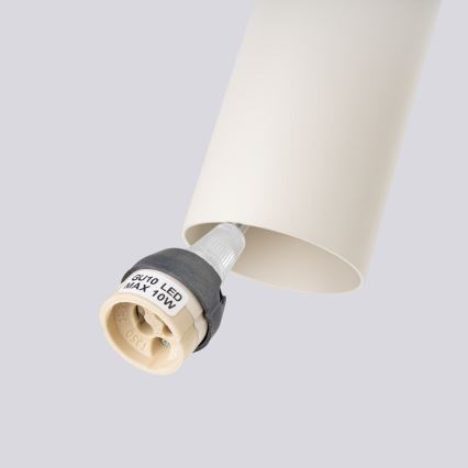 Luster na sajli LAGOS 1xGU10/10W/230V krem boje