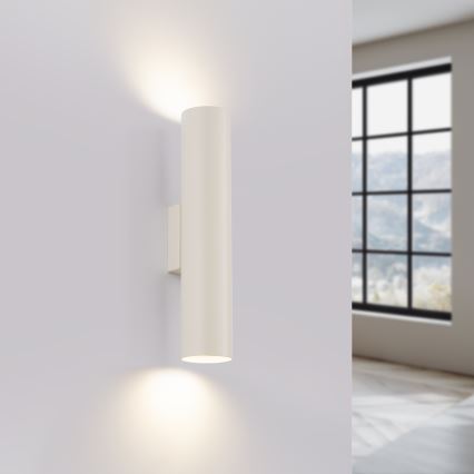 Zidna lampa LAGOS 2xGU10/10W/230V krem