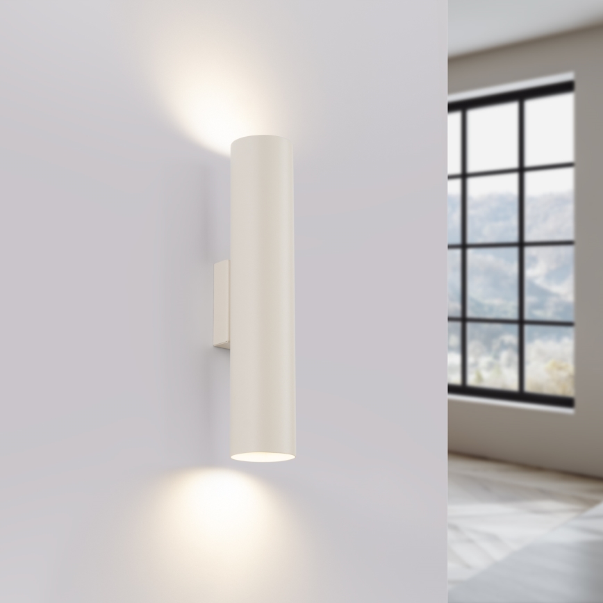 Zidna lampa LAGOS 2xGU10/10W/230V krem
