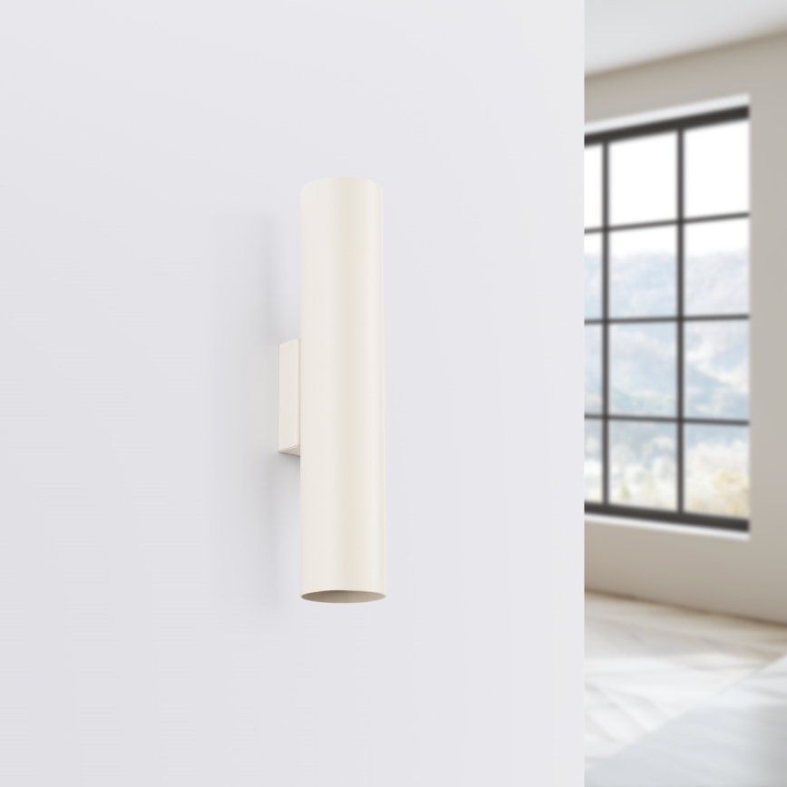 Zidna lampa LAGOS 2xGU10/10W/230V krem