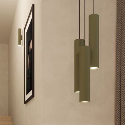 Luster na sajli LAGOS 1xGU10/10W/230V, zelene boje