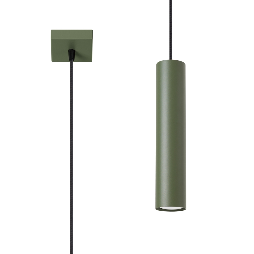 Luster na sajli LAGOS 1xGU10/10W/230V, zelene boje