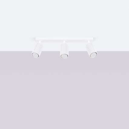 Spot svetlo KARBON 3xGU10/10W/230V bela