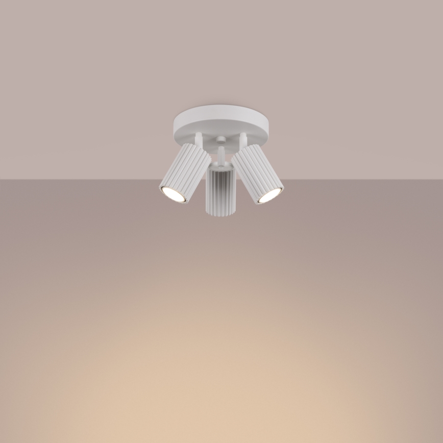 Spot svetlo KARBON 3xGU10/10W/230V belo