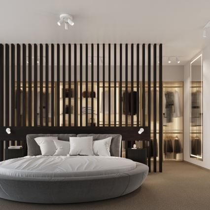 Spot svetlo KARBON 3xGU10/10W/230V belo