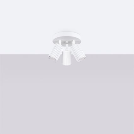 Spot svetlo KARBON 3xGU10/10W/230V belo