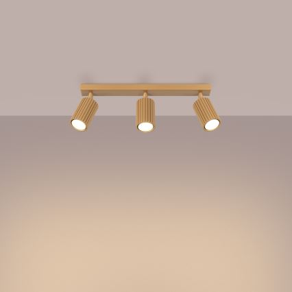 Spot svetiljka KARBON 3xGU10/10W/230V zlatna