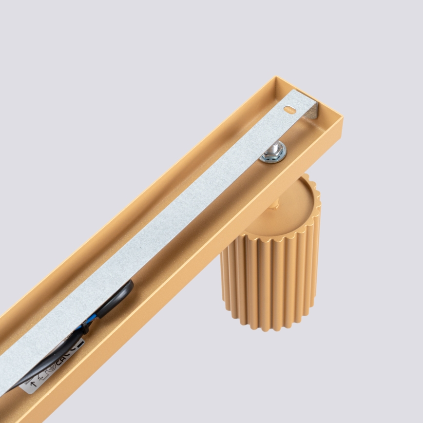 Spot svetiljka KARBON 3xGU10/10W/230V zlatna