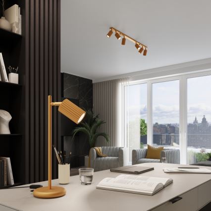 Plafonsko spot svetlo KARBON 6xGU10/10W/230V zlatna