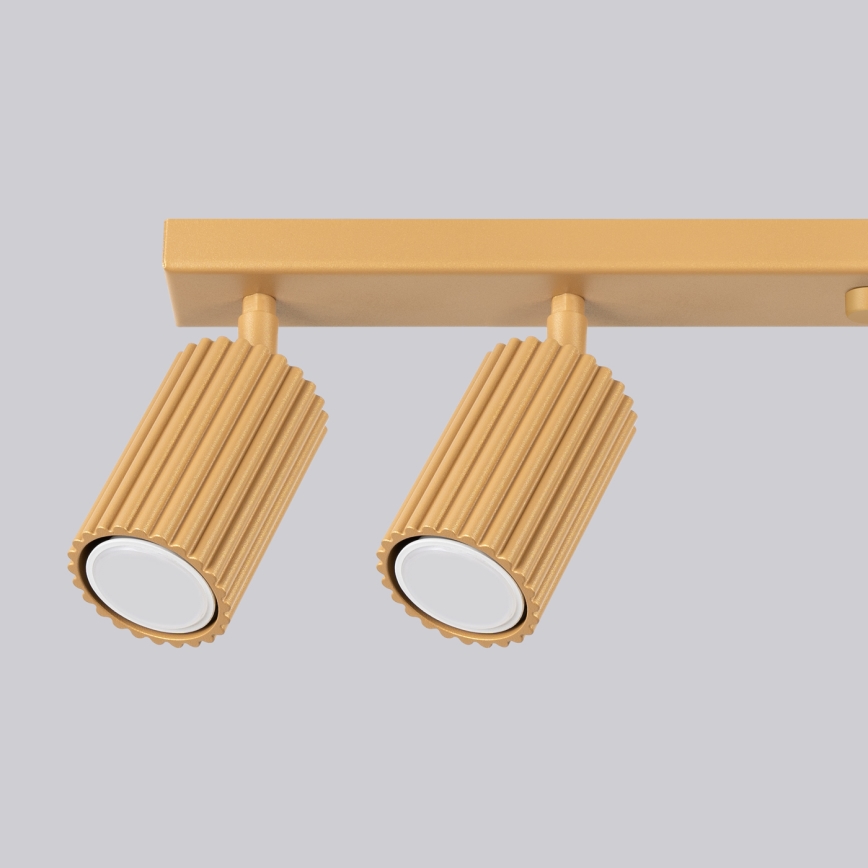 Plafonsko spot svetlo KARBON 6xGU10/10W/230V zlatna