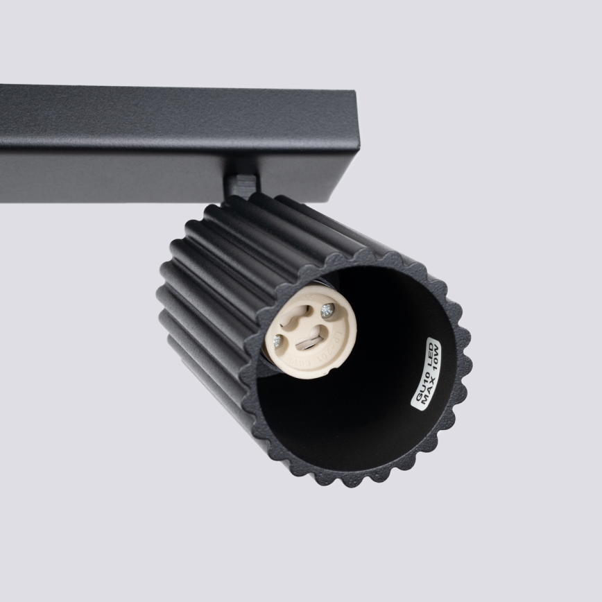 Spot svetiljka KARBON 3xGU10/10W/230V crna