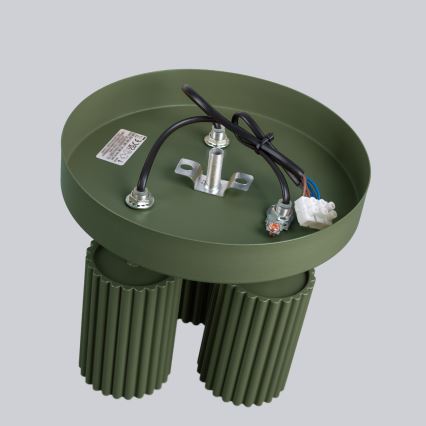 Spot svetiljka KARBON 3xGU10/10W/230V zelena