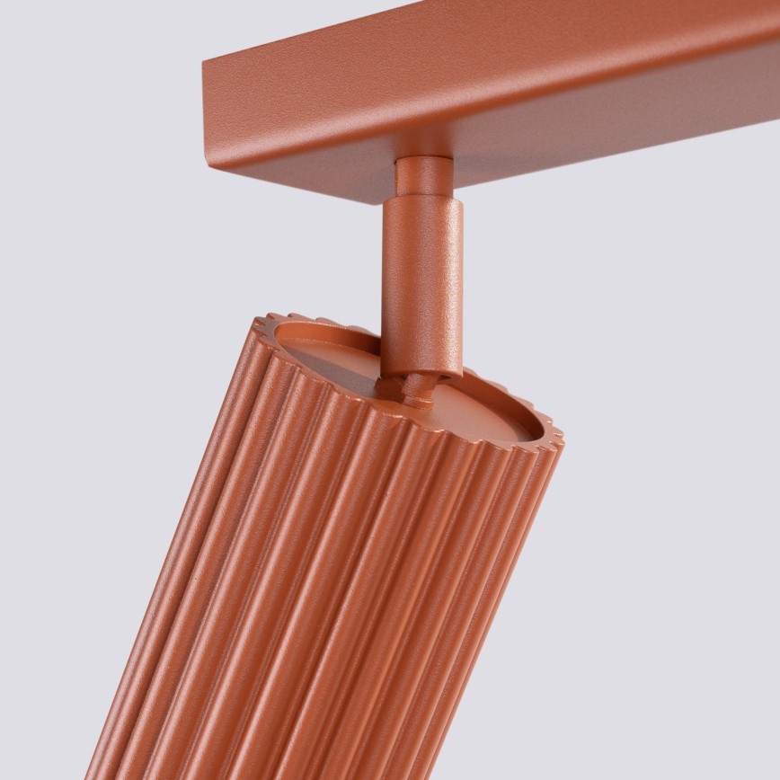 Ugradna spot svetiljka KARBON 3xGU10/10W/230V narandžasta