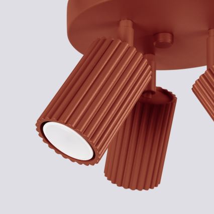 Reflektorsko svetlo KARBON 3xGU10/10W/230V narandžasto