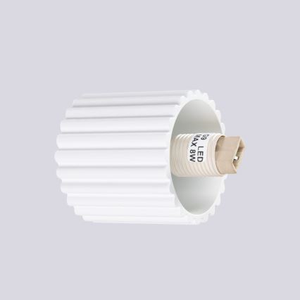 Kupatilsko zidno svetlo HALO 1xG9/8W/230V prečnika 12 cm IP44 bela