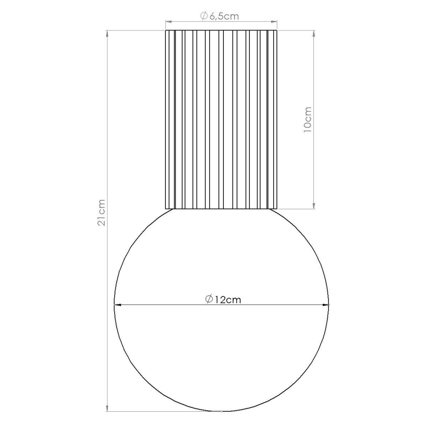 Kupatilsko plafonsko svetlo HALO 1xG9/8W/230V Ø 12 cm IP44 belo