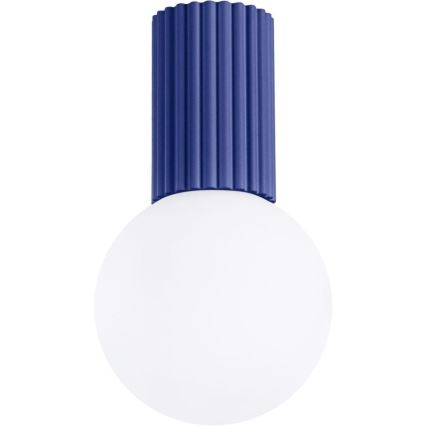 Plafonsko svetlo za kupatilo HALO 1xG9/8W/230V, prečnika 12 cm, IP44, plavo