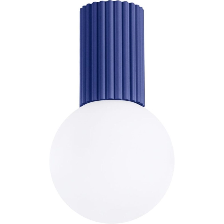 Plafonsko svetlo za kupatilo HALO 1xG9/8W/230V, prečnika 12 cm, IP44, plavo