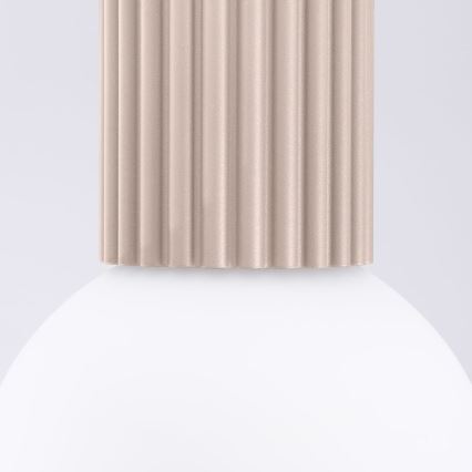 Plafonsko svetlo za kupatilo HALO 1xG9/8W/230V, prečnik 12 cm, IP44, taupe