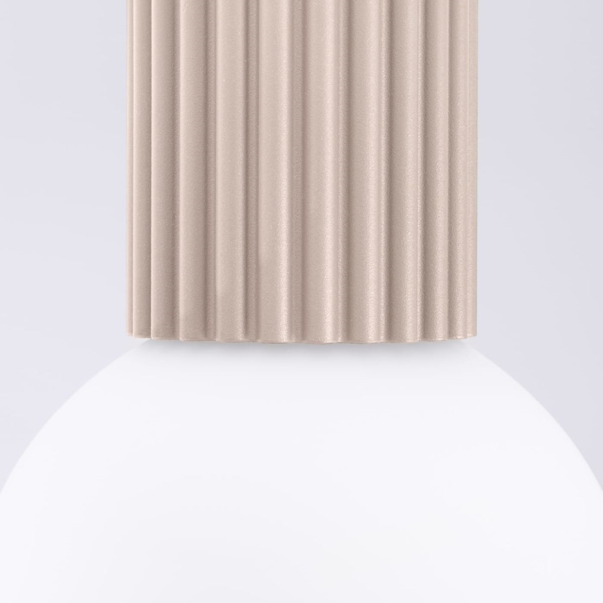Plafonsko svetlo za kupatilo HALO 1xG9/8W/230V, prečnik 12 cm, IP44, taupe