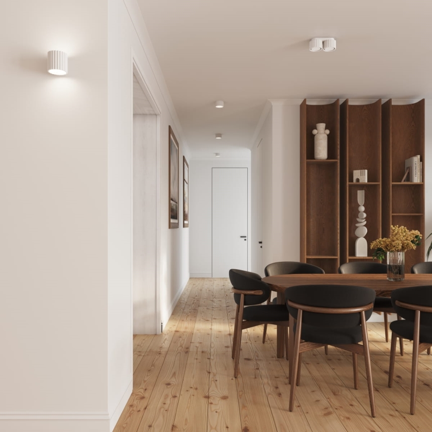 Spot svetiljka AURA 1xGX53/10W/230V 6 cm bela