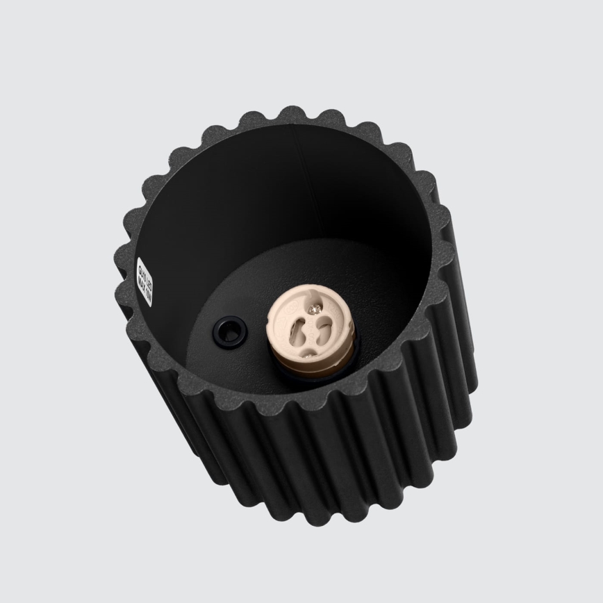 Spot svetiljka AURA 1xGU10/10W/230V 10 cm crna