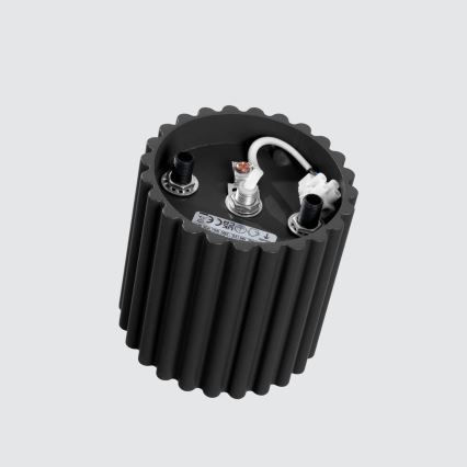 Spot svetiljka AURA 1xGU10/10W/230V 10 cm crna