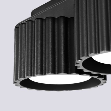 Ugradni spot AURA 2xGX53/10W/230V crni