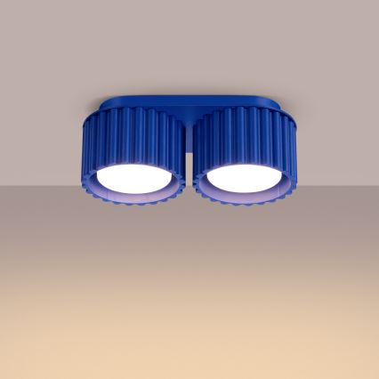 Spot lampa AURA 2xGX53/10W/230V plava