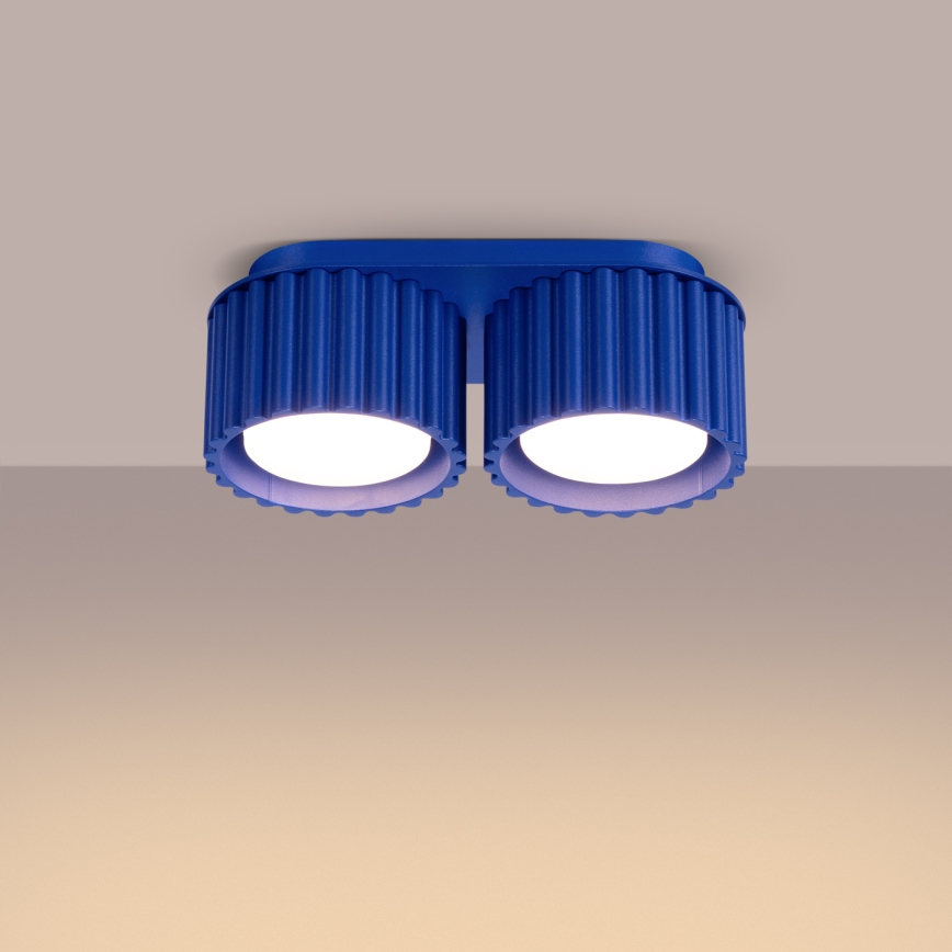 Spot lampa AURA 2xGX53/10W/230V plava