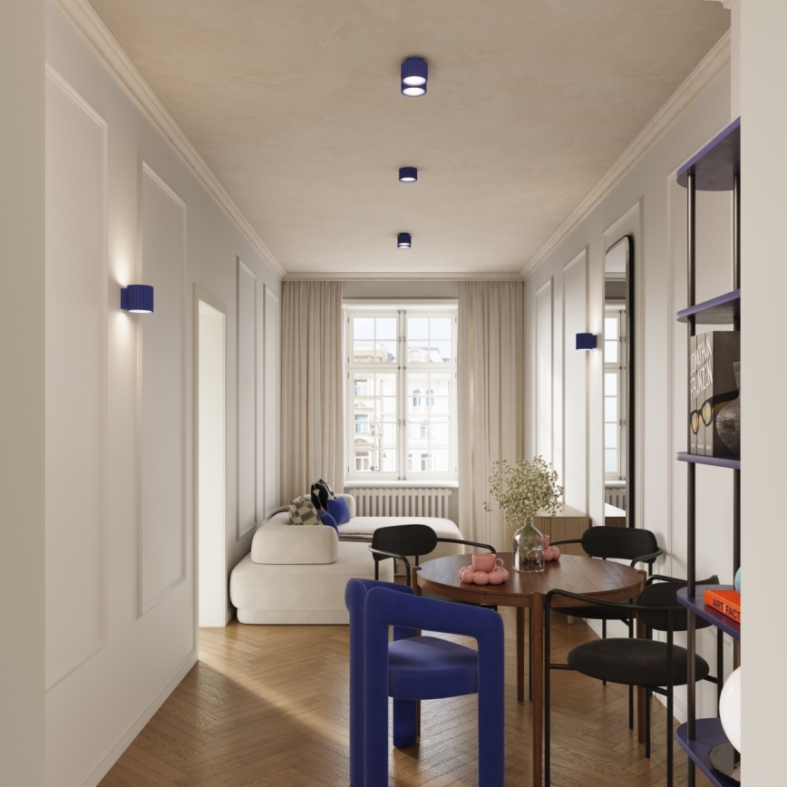 Spot lampa AURA 2xGX53/10W/230V plava