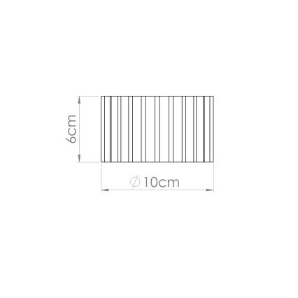 Spot svetiljka AURA 1xGX53/10W/230V 6 cm ružičasta