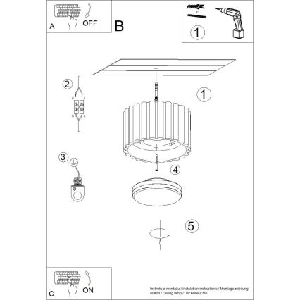 Spot svetiljka AURA 1xGX53/10W/230V 6 cm ružičasta