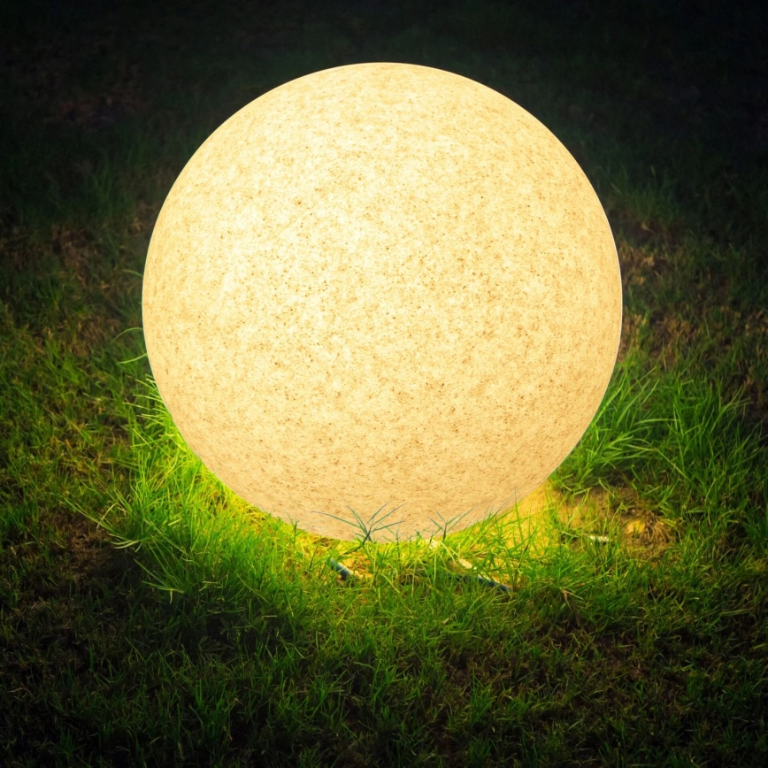 Spoljašnja lampa ARGENTO, 1xE27/15W/230V, prečnik 40 cm, IP65, siva