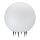 Spoljašnja lampa ARGENTO 1xE27/15W/230V prečnik 50 cm IP65 bela