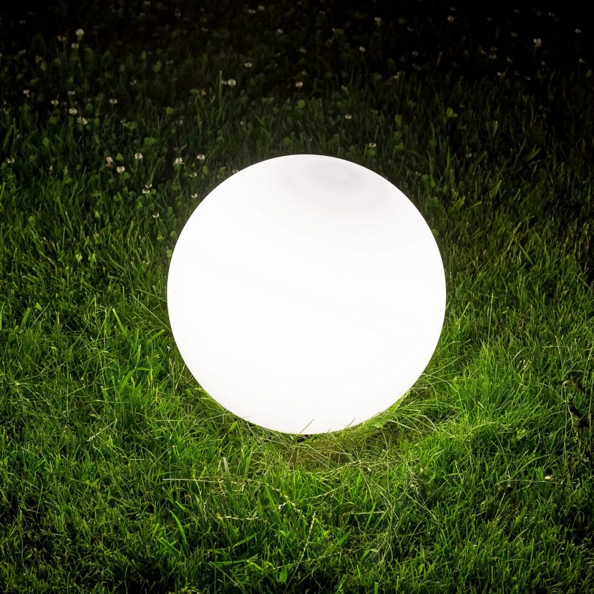 Spoljašnja lampa ARGENTO 1xE27/15W/230V prečnik 50 cm IP65 bela