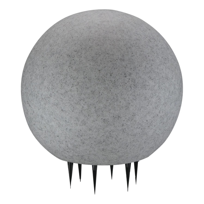 Spoljašnja lampa ARGENTO 1xE27/15W/230V prečnika 50 cm IP65 siva