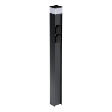 Spoljašnja lampa sa 2 grla DASTEN 1xG9/11W/230V 80 cm IP44 antracit