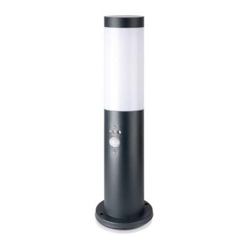 Spoljašnja lampa sa senzorom, 1x E27/60W/230V, IP44, 45 cm, antracit